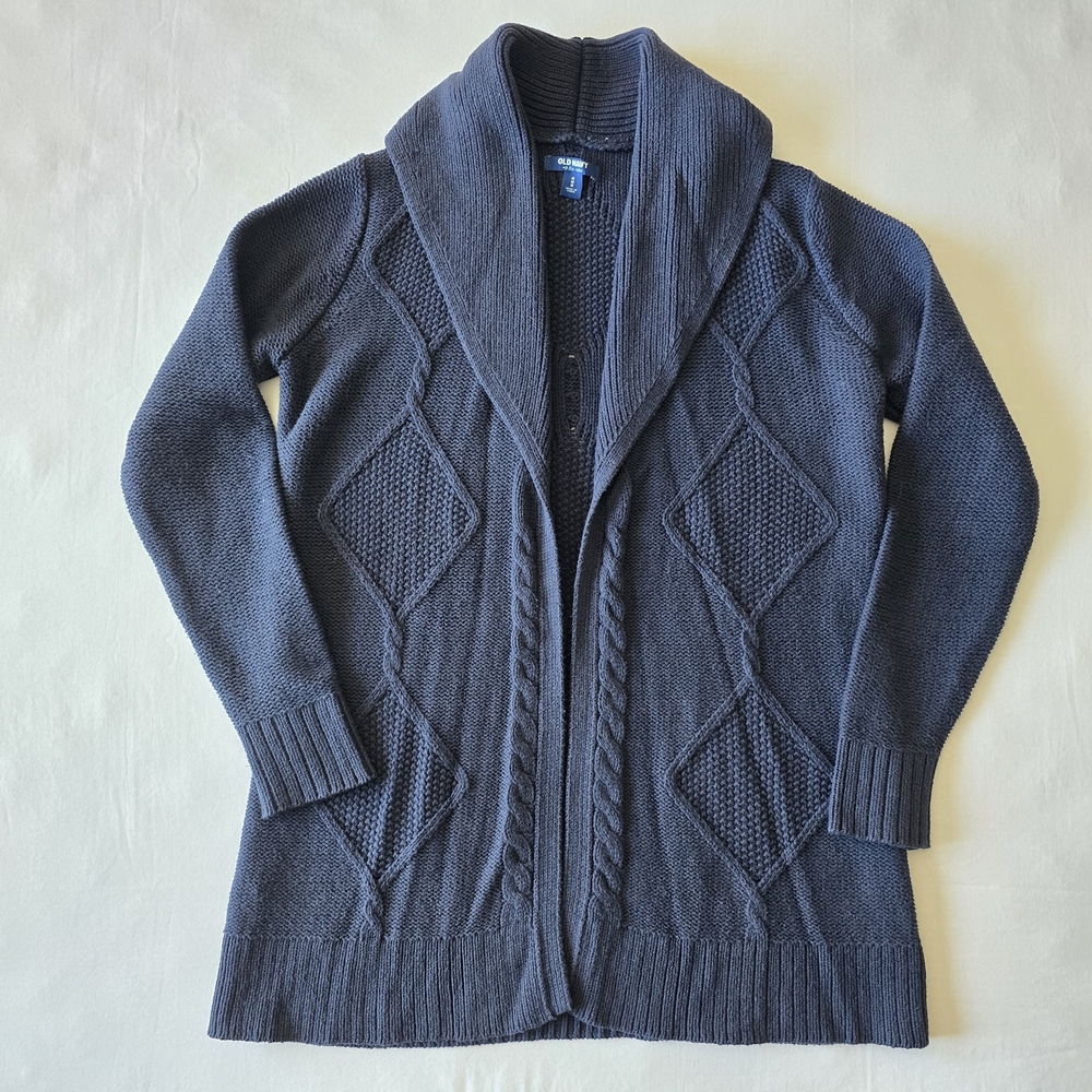Old Navy Charcoal Knit Sweater
